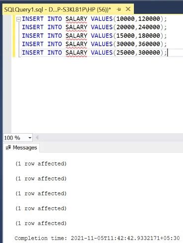 sql query to update all columns.